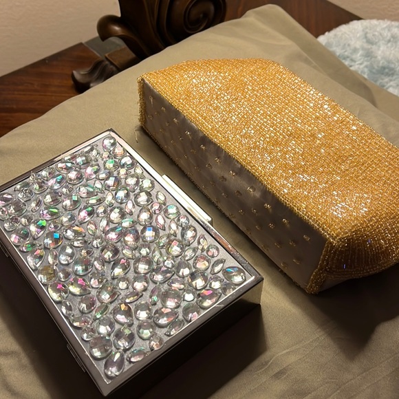 Bijoux Terner Handbags - Two vintage evening bags, one is RSVP and other is Bijoux Terner bag